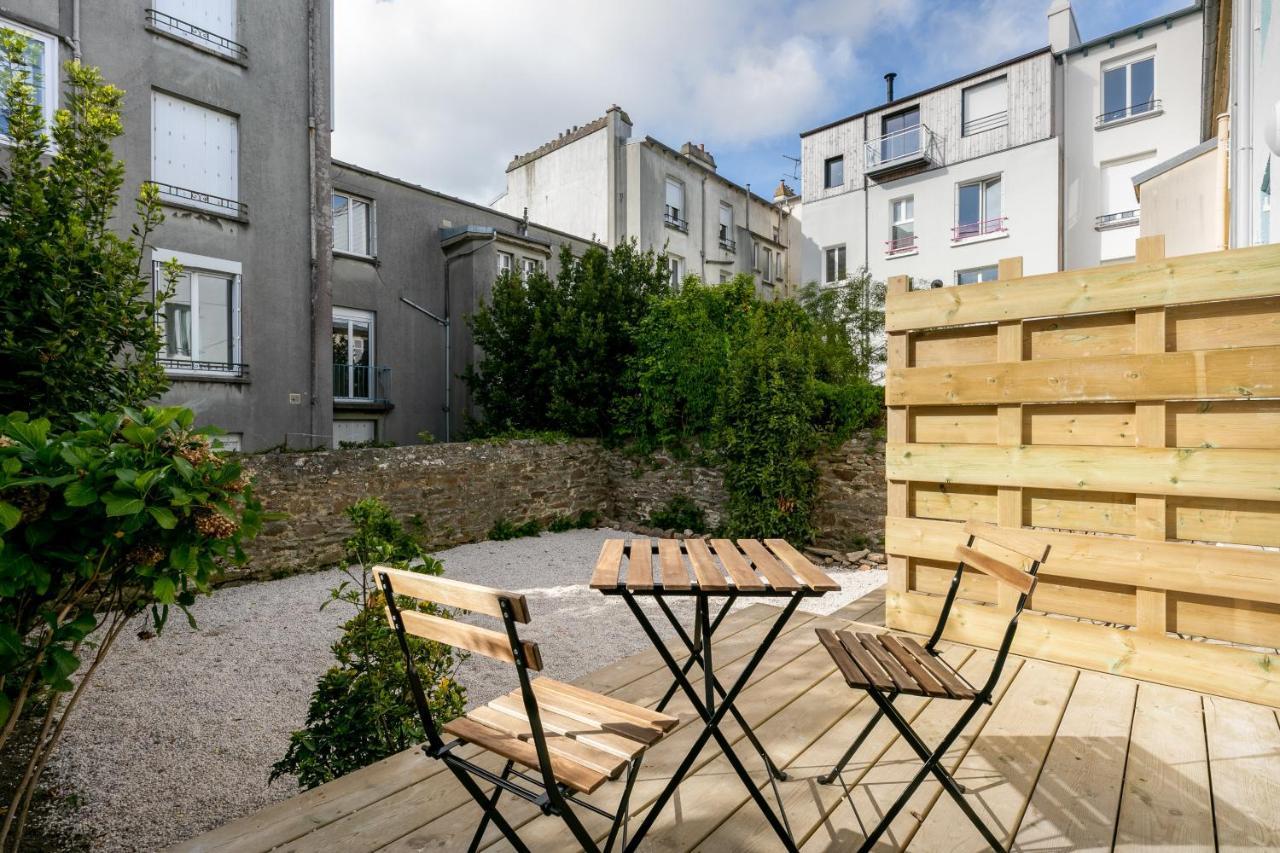 Gwer - Studio Neuf Hypercentre Terrasse Privee Daire Brest Dış mekan fotoğraf